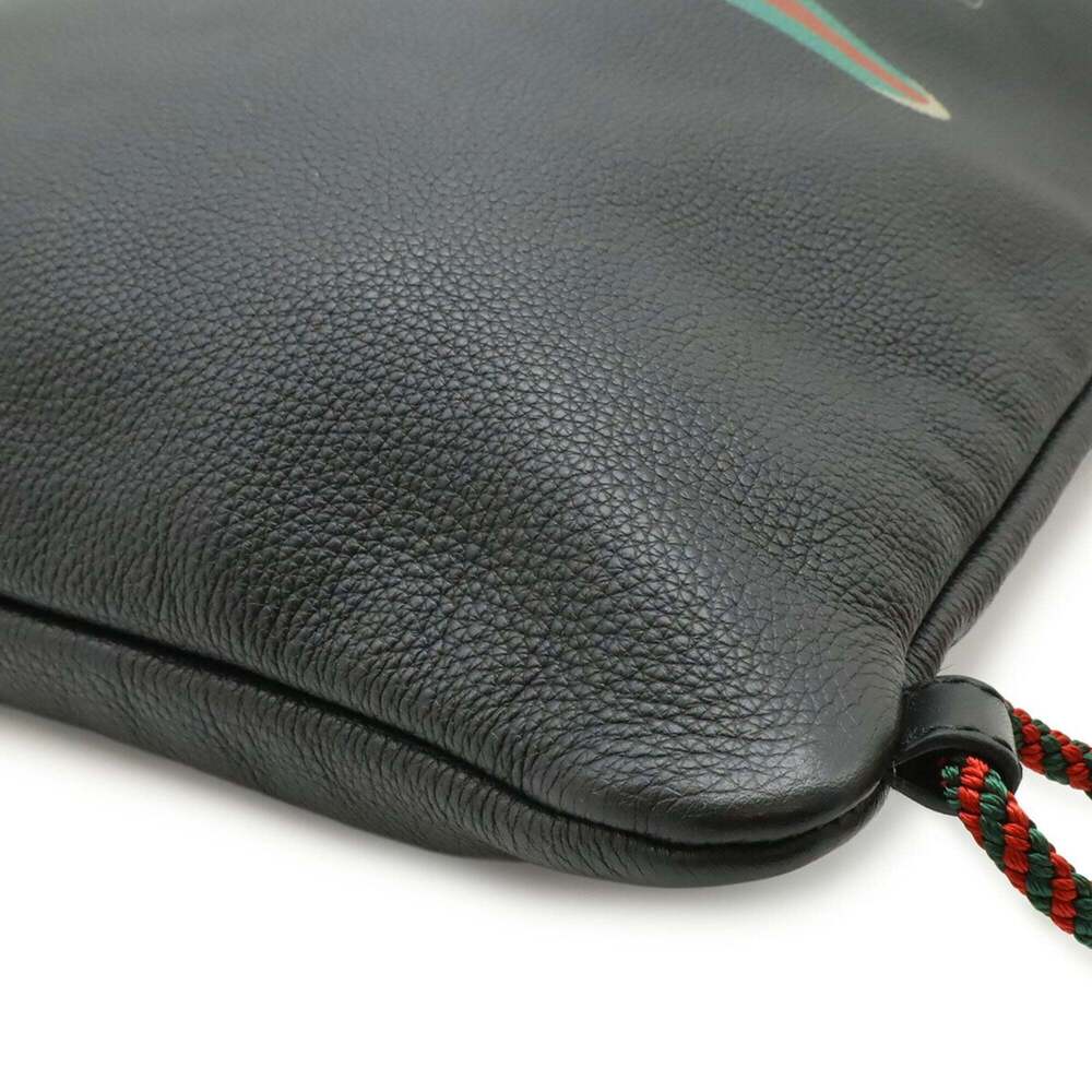 GUCCI Black Leather Backpack - Picture 4 of 9